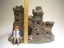 Burgruine burg modell diorama - modell,