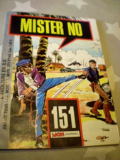 MISTER NO Nr. 151 MON Journal Comic Taschenbuch Schwarz/Weiß Juli 1988 Belgien
