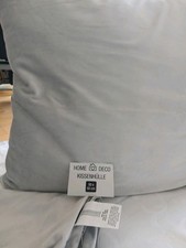 Kissen hülle,  50x50cm,Grau,2Stück 