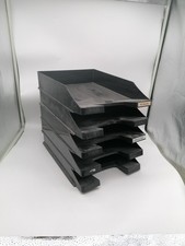 5x Ablagefächer stapelbar DIN