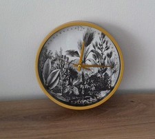 Wanduhr Jungle Motiv Gold