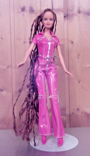 Barbie trendy bendy super - barbie,