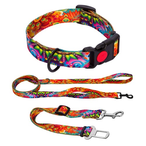 Hundehalsband set leine auto - set, +