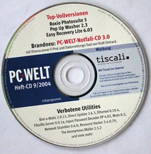 Für Sammler: PC-Welt Heft-CD 9/2004