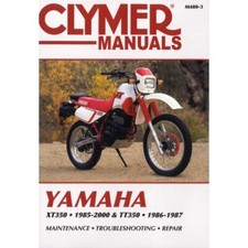 Yamaha xt350 tt350 - xt350, (1985-2000)