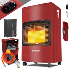 NAYVER® 4200W Gasheizung Gasofen Heizgerät Heizstrahler Gasheizstrahler Heizung