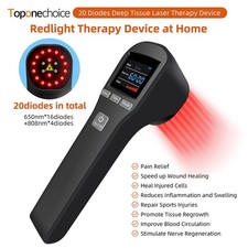808+605nm Kalt Laser Therapiegerät Cold Laser Therapy For Pain Relief LLLT