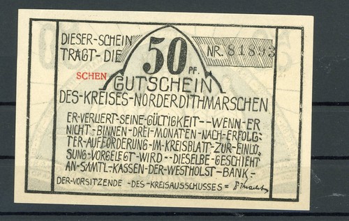 Norderdithmarschen pfennig - norderdithmarschen,