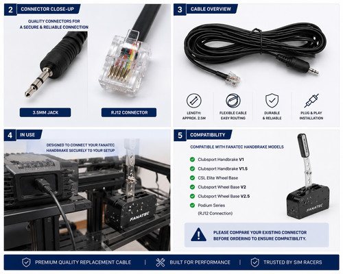 Fanatec handbrake racing - handbrake,
