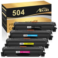 4 Toner Kartuschen für Samsung CLT-504S CLX-4190 CLX-4195FN CLX-4195FW CLX-4195N