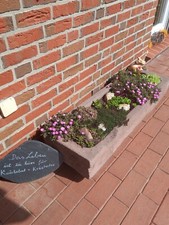 Sandstein trog - sandstein,