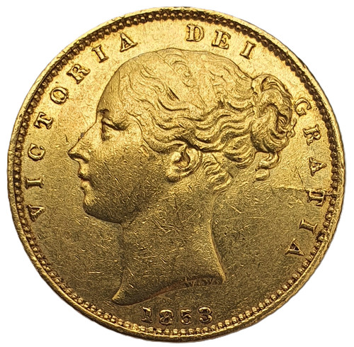 1853 queen victoria schild - queen,
