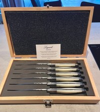 LAGUIOLE  Steakmesser-6 tlg. NEU, Edelstahl, elfenbeinf. Griffe Exclusif Picasso