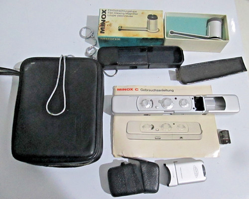 Minox mit zubehör - minox, ,kleine