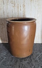 Grosser glasierter Ton Topf