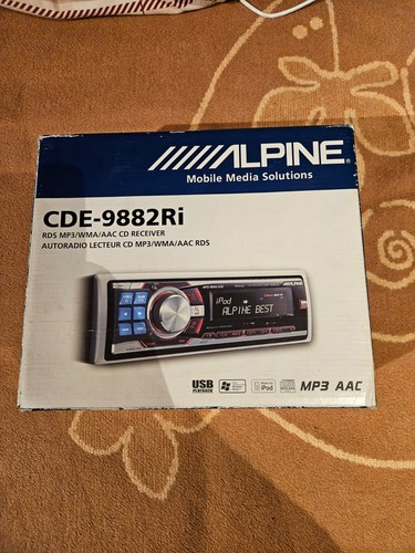 Alpine cde 9882ri autoradio - alpine, cde-9882ri