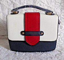 Handtasche Maritim Dreifarbig