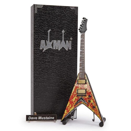 Dave mustaine gitarre miniatur - dave,