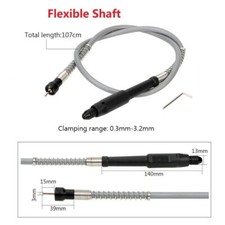 Dremel Rotary Flexible Biegsame Welle Verlängerung Shaft 0.3-3.2mm SpannzangeTab