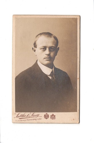Cdv foto herrenportrait - foto,