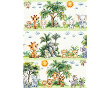 Bordüre Dschungel Löwe