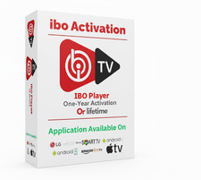 IBO PLAYER - Lebenslange oder 12 Monate Aktivierung des Streaming-Players