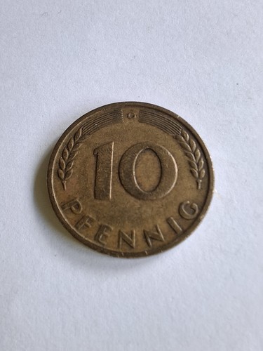 Pfennig münze 1950 75 - 10,
