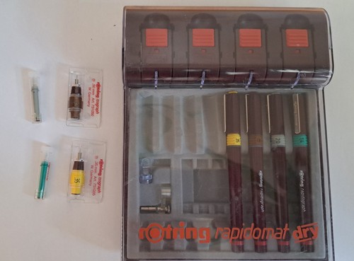 Rotring rapidograph - rapidograph, 4