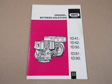 Hatz 1D 41 42 50 81 90 Motor