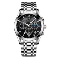 Herren armbanduhr edelstahl - herren,