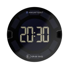 OOONO P-DISC NO3 DARK - Elektronische Parkscheibe mit Zulassung fürs Auto