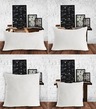 2x Kopfkissen Luxus 100% Baumwolle Kissen 50x70 cm 80x80 cm Set 