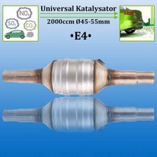 Ø45-55mm Katalysator 2000ccm Universal KAT Euro-4 für OPEL VW AUDI Benzinmotoren