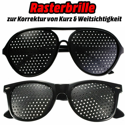 Rasterbrille sehkorrektur - rasterbrille,