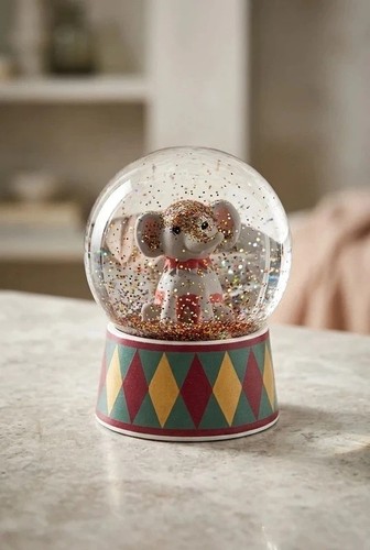 Schneekugel elefant 5 cm - schneekugel, Ø