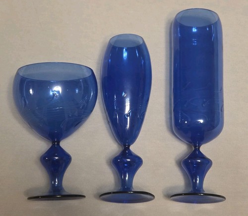 Kobaltglas lauscha sekt - lauscha, sekt,