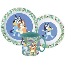 Bluey Frühstücksset 3 tlg