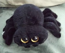 Stofftier schwarze Spinne Ca