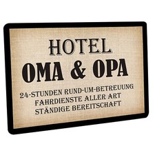 Fussmatte " Hotel Oma und Opa