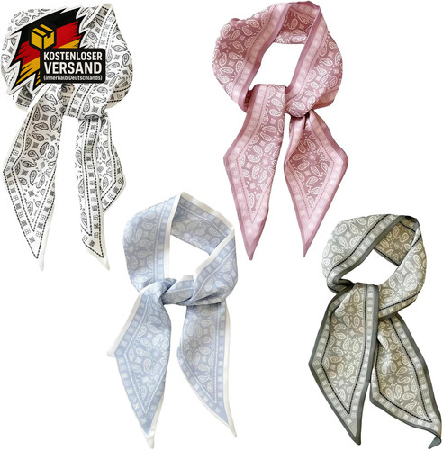 4er set damen bandanas - 4er,