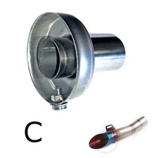 Motorrad Silencer C / DB Killer Auspuff Einsatz Dezibel Eater Muffler Edelstahl