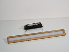 ECO-Light SOLARIS 9054 S WO LED-Pendelleuchte LED 18 W Schwarz, Holz DEFEKT!