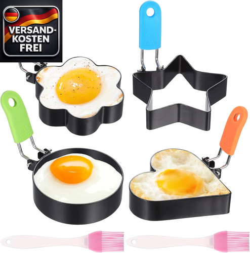 Edelstahl eierformer set - set, für