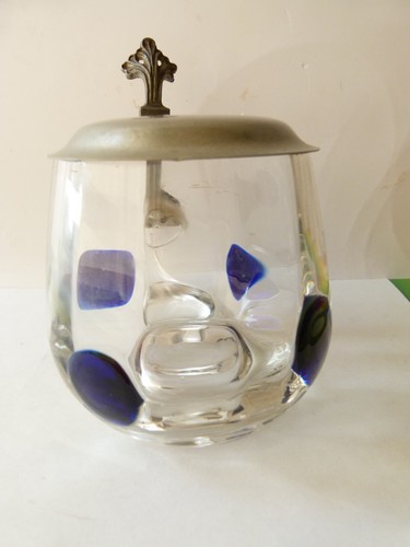 45042 glaskrug bierkrug deckel - glaskrug,