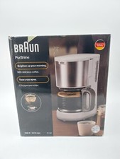 Braun KF1500WH Filterkaffeemaschine Kaffeemaschine PurShine 1000W #KT6968X-