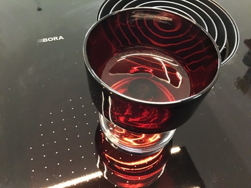 Sektschale eisschalen rot - sektschale,