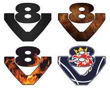 1x 2er SCANIA AUFKLEBER V8 RC