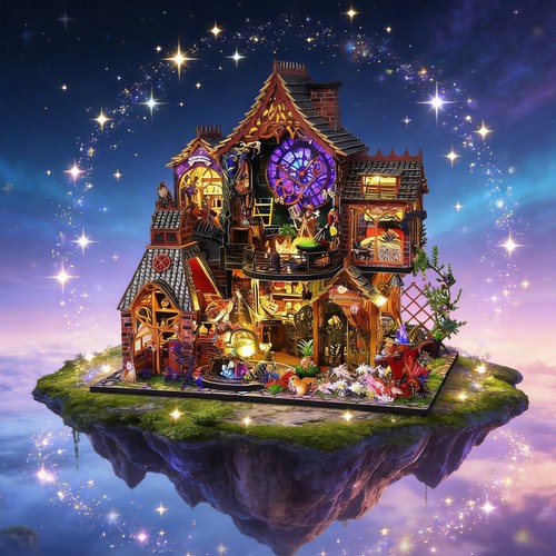 Diy miniature house miniatur - diy,