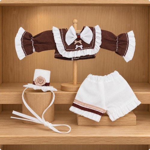 Puppenoutfit mit zylinder - mit,