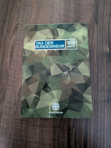Tag der bundeswehr notizblock - tag,